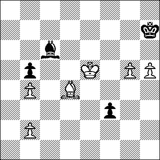 b&w chess diagram of chess endgame