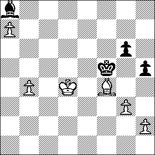 b&w chess diagram of chess endgame