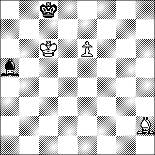 b&w chess diagram of chess endgame