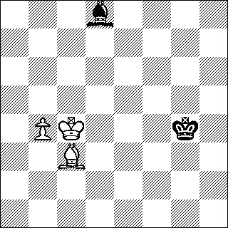 b&w chess diagram of chess endgame