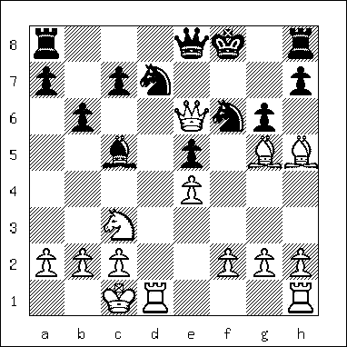 chess diagram of position leading to Boden's Mate