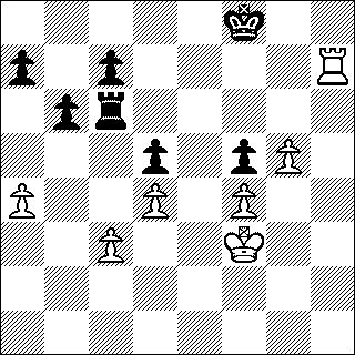 b&w chess diagram of chess endgame