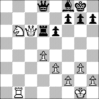 b&w chess diagram of chess endgame