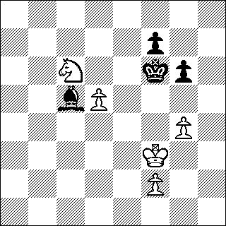 b&w chess diagram of chess endgame