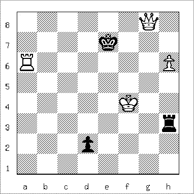 chess diagram of position leading to a Back Rank or Corridor Mate