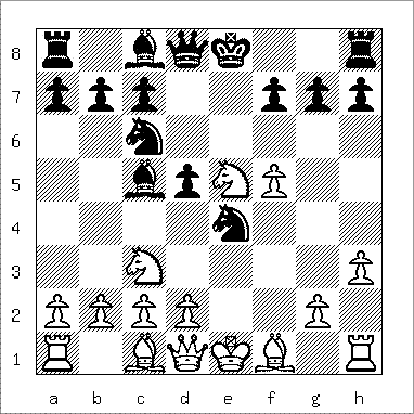 chess diagram of position leading to Legal's Mate