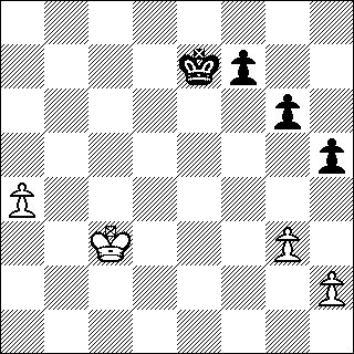 b&w chess diagram of chess endgame