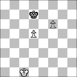 b&w chess diagram of chess endgame