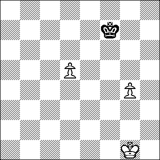 b&w chess diagram of chess endgame