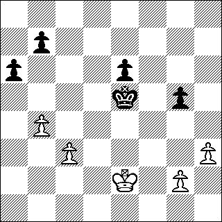 b&w chess diagram of chess endgame