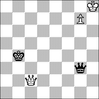 b&w chess diagram of chess endgame