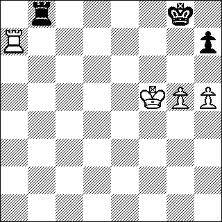 b&w chess diagram of chess endgame