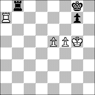 b&w chess diagram of chess endgame