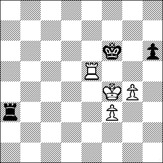 b&w chess diagram of chess endgame