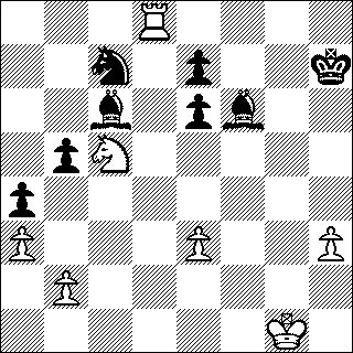 b&w chess diagram of chess endgame