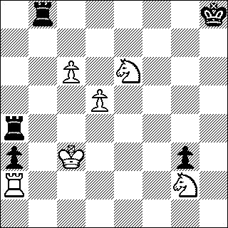 b&w chess diagram of chess endgame