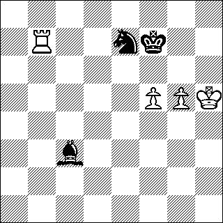 b&w chess diagram of chess endgame