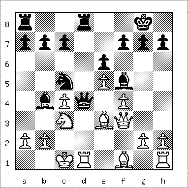 chess diagram of position leading to Boden's Mate